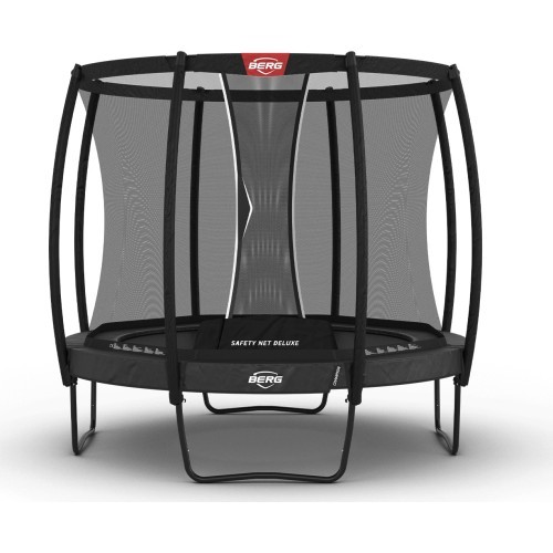 Trampoline Berg Champion Regular 270, Grey, With Safety Net Deluxe