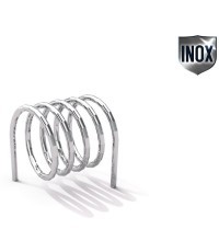 Nerūdijančio plieno dviračių stovas Inter-Play  10