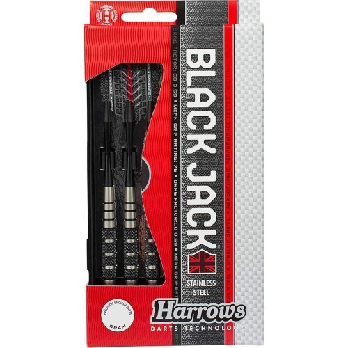 Дартс Harrows Steeltip Black Jack 9169 3x20gK