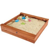 Medinė smėlio dėžė Plum
