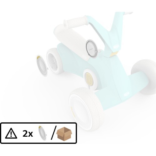 BERG GO² Mint - Rear Wheel Cover (2x)