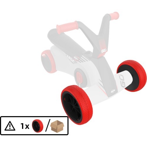 BERG GO² SparX Red - Front Wheel