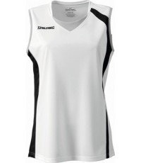 Moteriški krepšinio marškinėliai Spalding 4Her II - balta