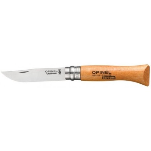 Knife Opinel 6, Carbon, Beech