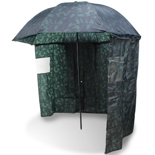 Brolly NGT With Sides, Camo, 2.20m