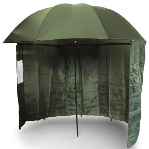 Brolly with Zip on Side Sheet NGT Green 45"