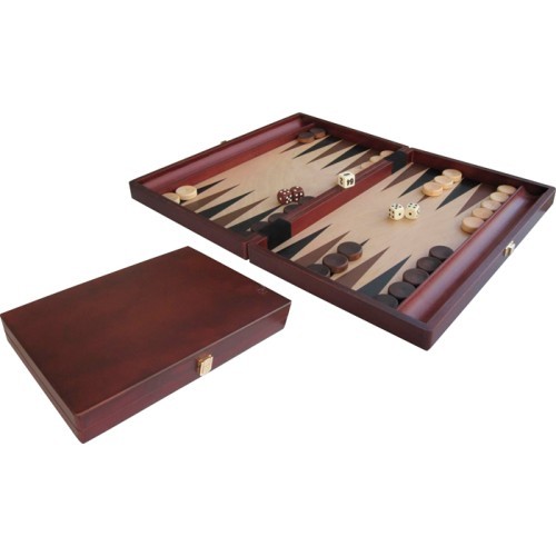 Backgammon Case Wood 35x24cm Inlayed