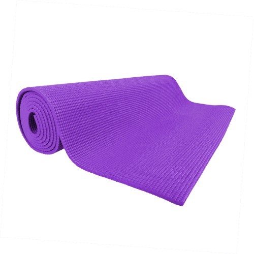Aerobic mat inSPORTline Yoga 173x60x0,5cm - Purple