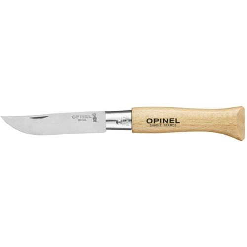 Нож Opinel 5, нержавеющая сталь Inox, буковое дерево