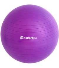Gimnastikos kamuolys + pompa inSPORTline Top Ball 85cm - Violetinė
