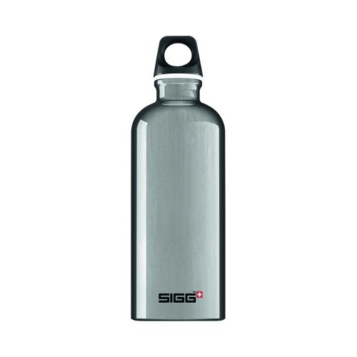 Bottle SIGG Alu Drinking Traveller 0.6L, Aluminium