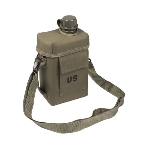 OD PATROL CANTEEN 2 LTR.W.COVER A.STRAP