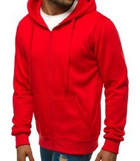 J.Style Džemperis Vyrams Fleece Red 68B2008-18