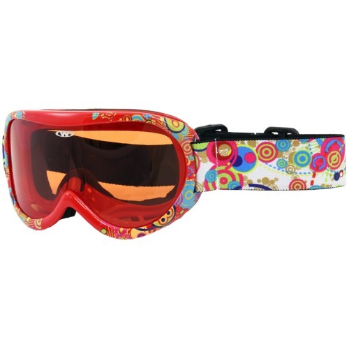 Детские горнолыжные очки Worker Miller Red UV S2 - Z12-RED- red graf.