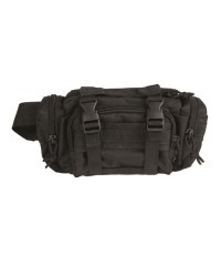 BLACK FANNY PACK ′MODULAR SYSTEM′ SMALL
