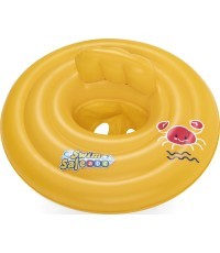Inflatable Ring Bestway Triple Baby 69cm - Geltona