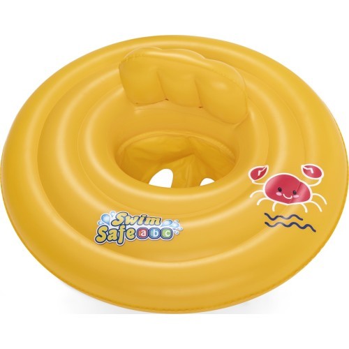 Inflatable Ring Bestway Triple Baby 69cm - Yellow