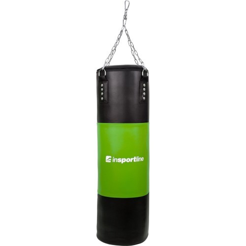 Регулируемый боксерский мешок inSPORTline 40-80 кг - Black-Green