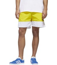 Adidas Originals Šortai Vyrams Freestyle Shorts Yellow White