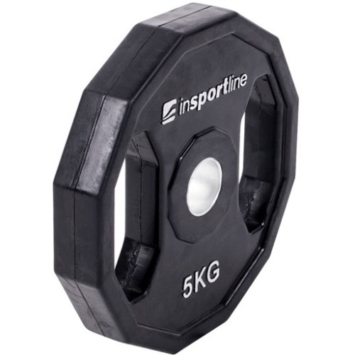 Rubber Coated Weight Plate inSPORTline Ruberton 5kg