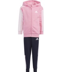 Adidas Sportinis Kostiumas Mergaitėms Lk 3s Ft Set Black Pink HM9679