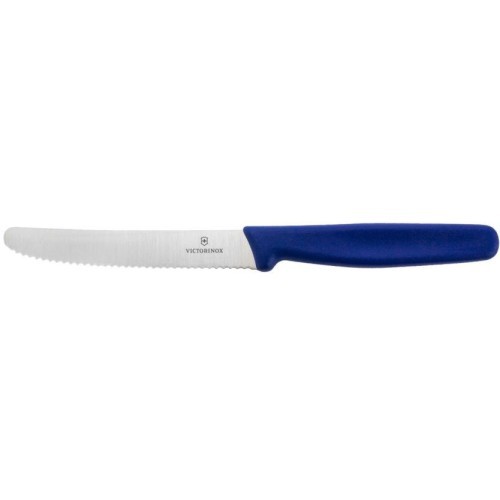 Tomato Knife Victorinox 5.0832, Serrated, 11cm, Blue