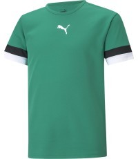 Puma Marškinėliai Paaugliams TeamRise Jersey Green 704938 05