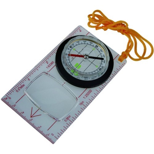 Fluorescent Map Compass AceCamp