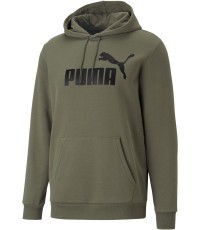 Puma Džemperis Vyrams Ess Big Logo Hoodie Khaki 586687 36