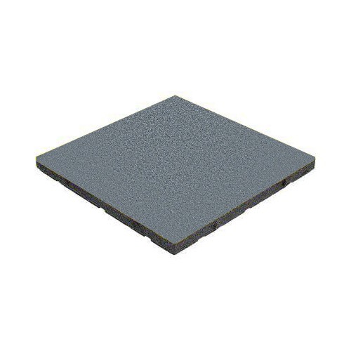 Rubber Tile Base Standard - Square, Grey