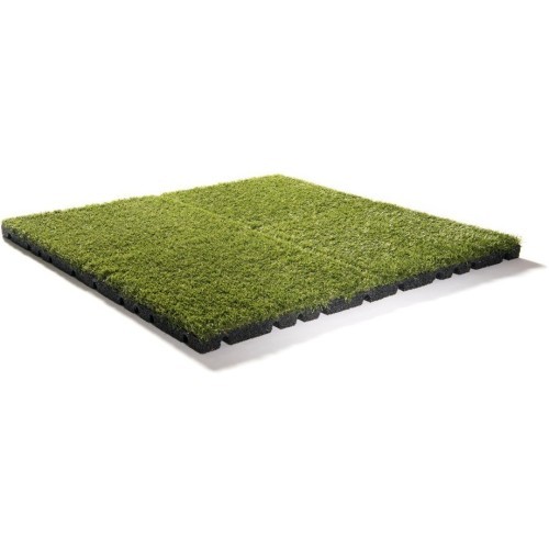 Artificial grass rubber mat – square