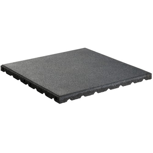 Multifunctional Rubber Tile Base Antishock - Grey