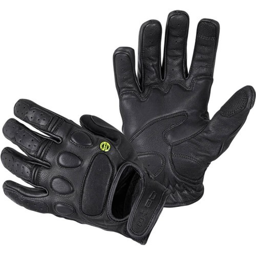 Leather Motorcycle Gloves W-Tec Cherton - Black