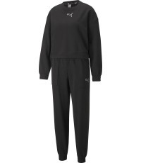 Puma Sportinis Kostiumas Moterims Loungewear Suit Black 847458 01