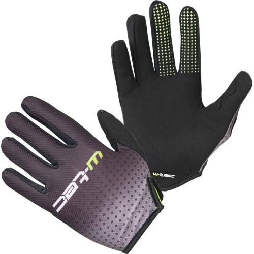 Motocross Gloves W-TEC Montmelo - Black-Green