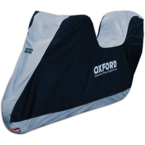 Motorcycle Cover with Suitcase Space Oxford Aquatex S