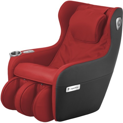 Masažinė kėdė inSPORTline Scaleta II - Raudona-juoda