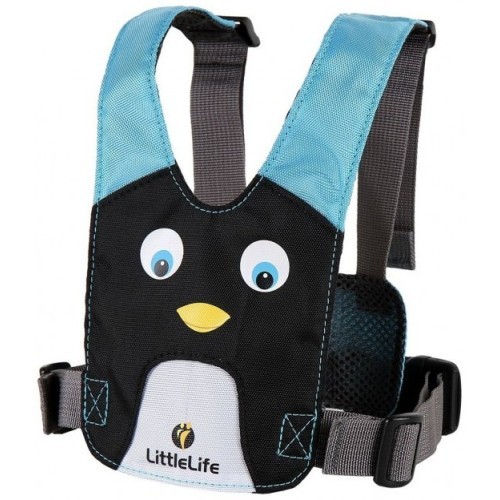 Apsauginės petnešos vaikams LittleLife Toddler Reins Penguin