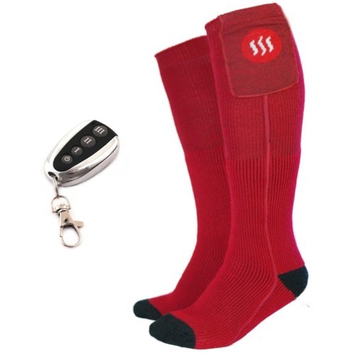 Heated Knee Socks Glovii GQ3 - Red