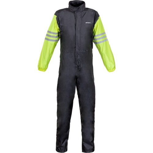 Motociklininko kostiumas nuo lietaus W-TEC Smedava - Juoda, fluorescencinė