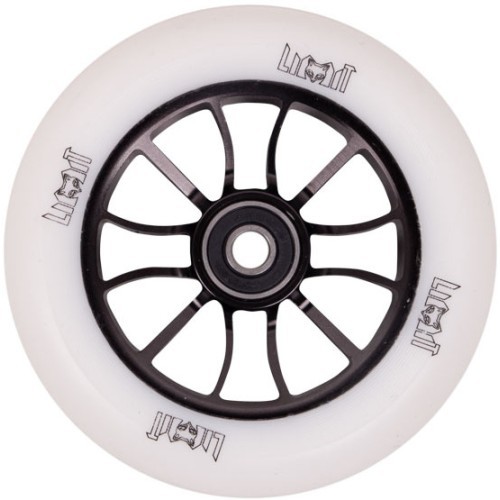 Scooter Wheels LMT S, 110mm, w/ ABEC, 9 Bearings - Black-White