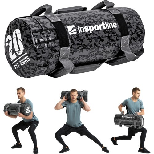 Exercise Bag with Handles inSPORTline Fitbag Camu 20kg