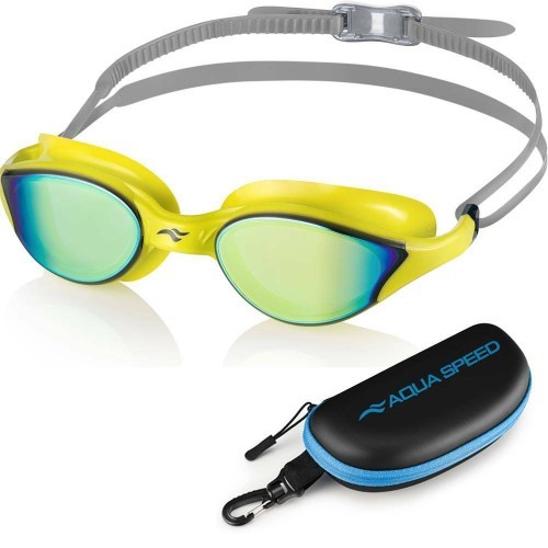 Swimming goggles VORTEX MIRROR  in  hard case - 39