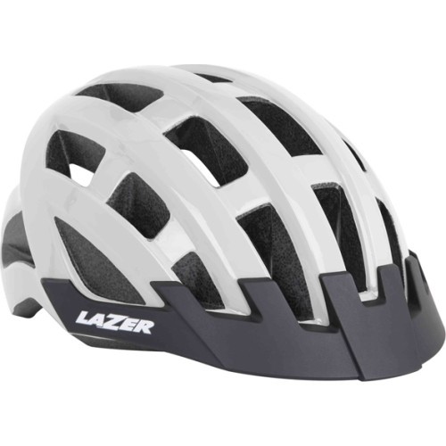 Велосипедный шлем Lazer Compact, размер 54-61 см, белый