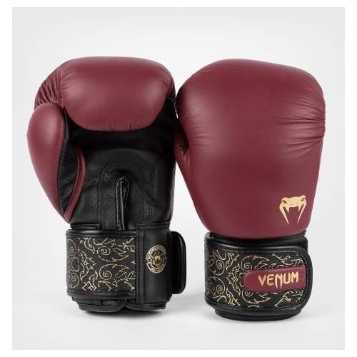 Боксерские перчатки Venum Power 2.0 - бордовый/черный