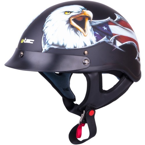 Открытый мотоциклетный шлем W-TEC V531 - Black-Eagle