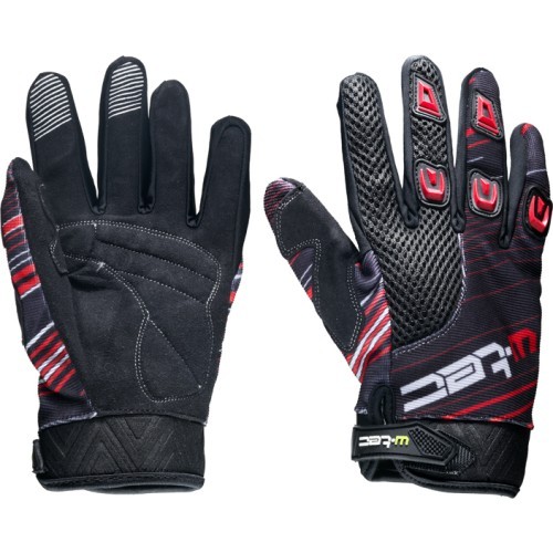 Moto Gloves W-TEC Heralt NF-5301 - Red