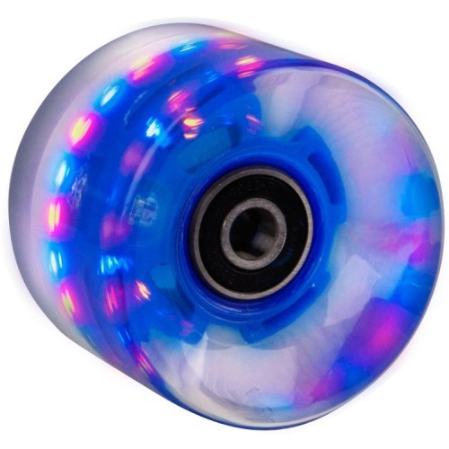 Light Up Penny Board Wheel 60*45mm + ABEC7 Bearings - Blue