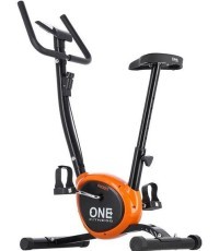 Treniruoklis One Fitness Rw3011, juodas-oranžinis