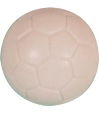 Graviruotas futbolo kamuolys Buffalo, baltas, 36 mm